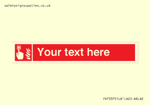 Custom Fire Alarm call point